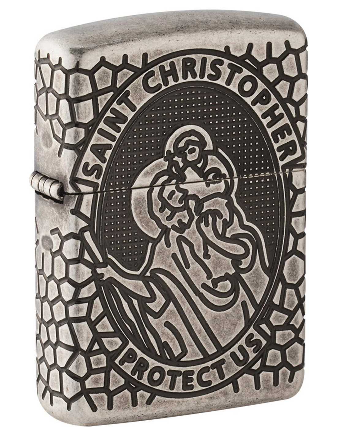 Zippo Lighter  Quot Saint Christopher Quot  Limited Edition