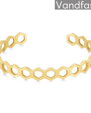 Annebrauner Alexandria Armbånd 18k Guldbelagt