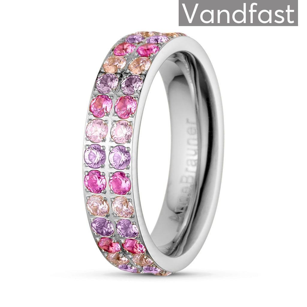 Annebrauner Alliance Rose Pink Mix Ring 50