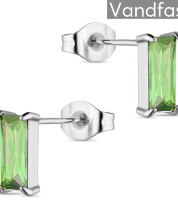 Annebrauner Empress 4x8mm  -green øreringe