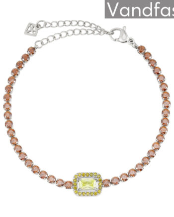 Annebrauner Glamour Mix Armbånd