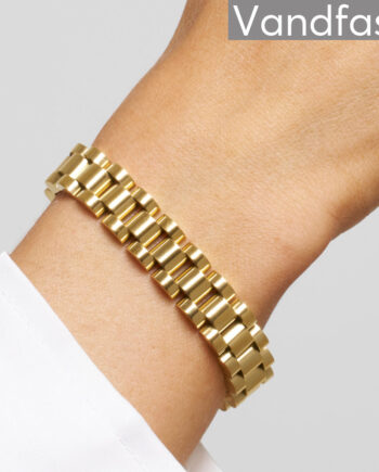 Annebrauner Kleopatra Armbånd 18k Guldbelagt 16   Cm
