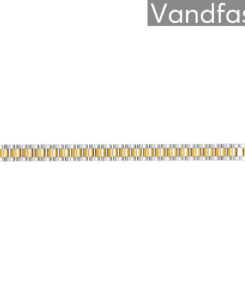 Annebrauner Kleopatra Mix Armbånd 18k Guldbelagt 16   Cm