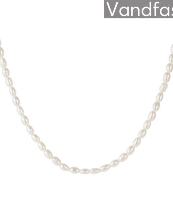 Annebrauner Lovely Pearl Halskæde 18k Guldbelagt