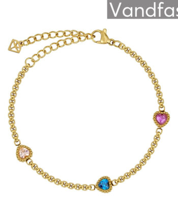 Annebrauner Loving Armbånd 18k Guldbelagt