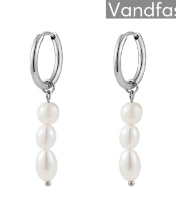 Annebrauner Pearl Triple Creole øreringe