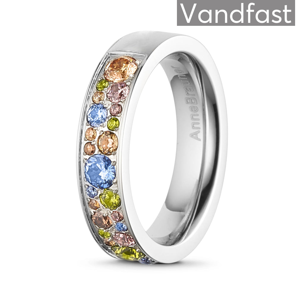 Annebrauner Sparkling Multicolor Autumn Ring 48