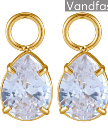 Annebrauner Water Drops Clear 18k Guldbelagt