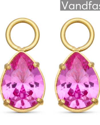 Annebrauner Water Drops Rose 18k Guldbelagt