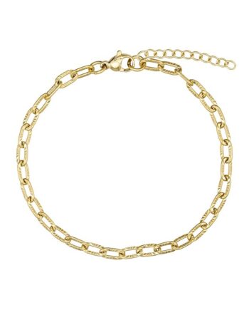 Armbånd   Forgyldt Stål