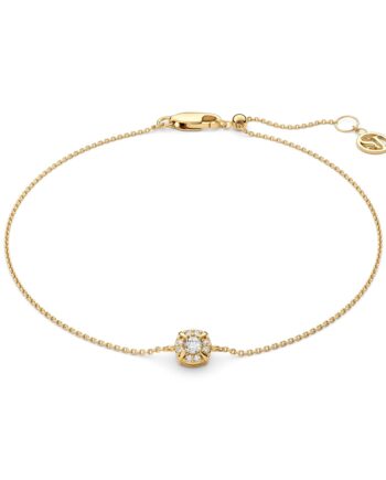 Armbånd Rome 14 Kt  Guld El  Hvidguld   09 Ct Tw  -  Vs Lab-grown Diamanter