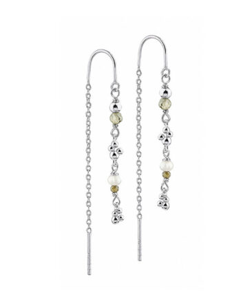Aya Olive Thread   Silver