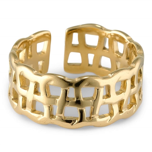 Blyin Fingerring   Guldbelagt 14k
