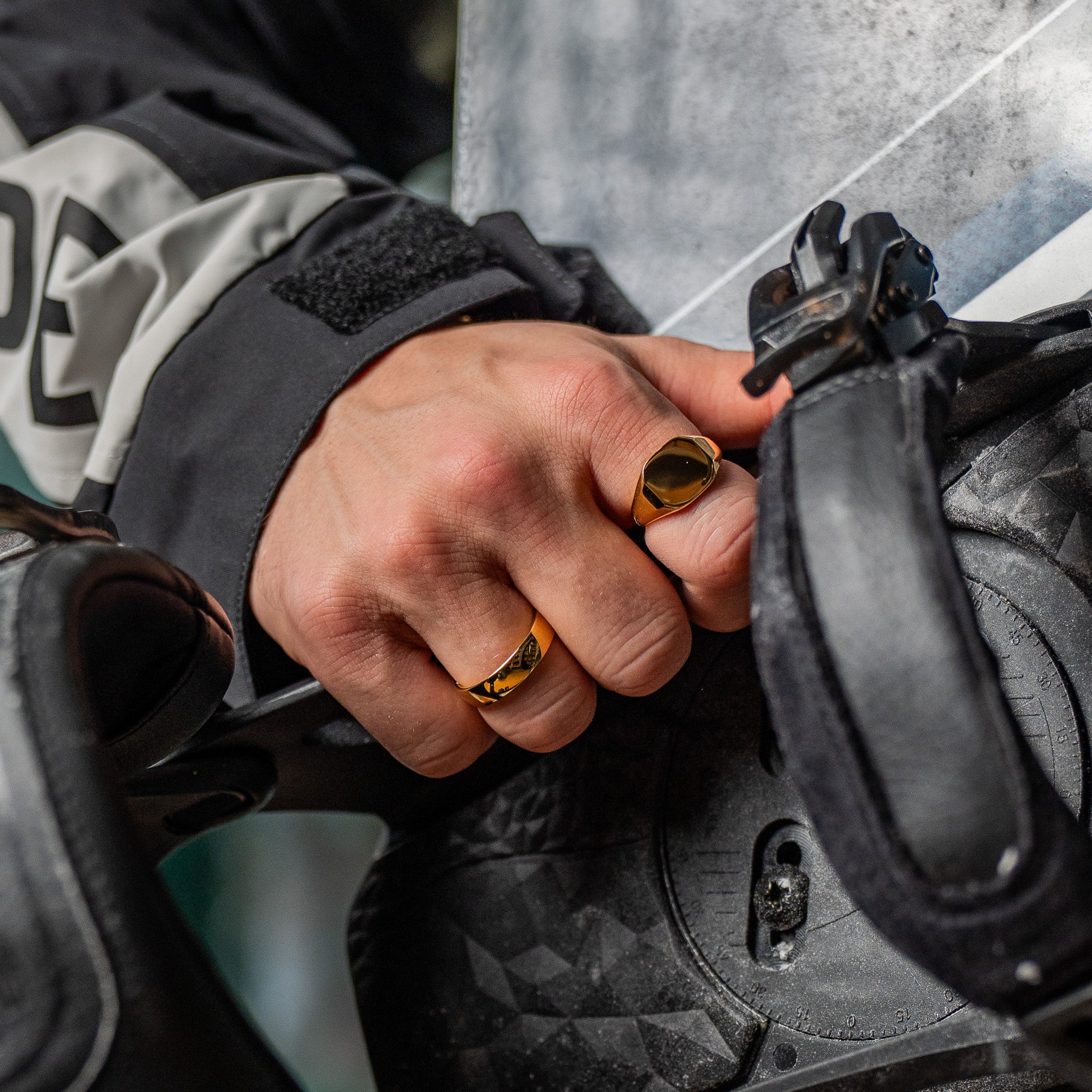 Classic Signet Ring  Guld  Str    Herre Northern Legacy