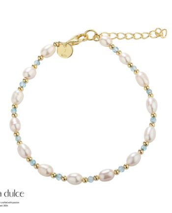 Coast Blue Bracelet   Golden