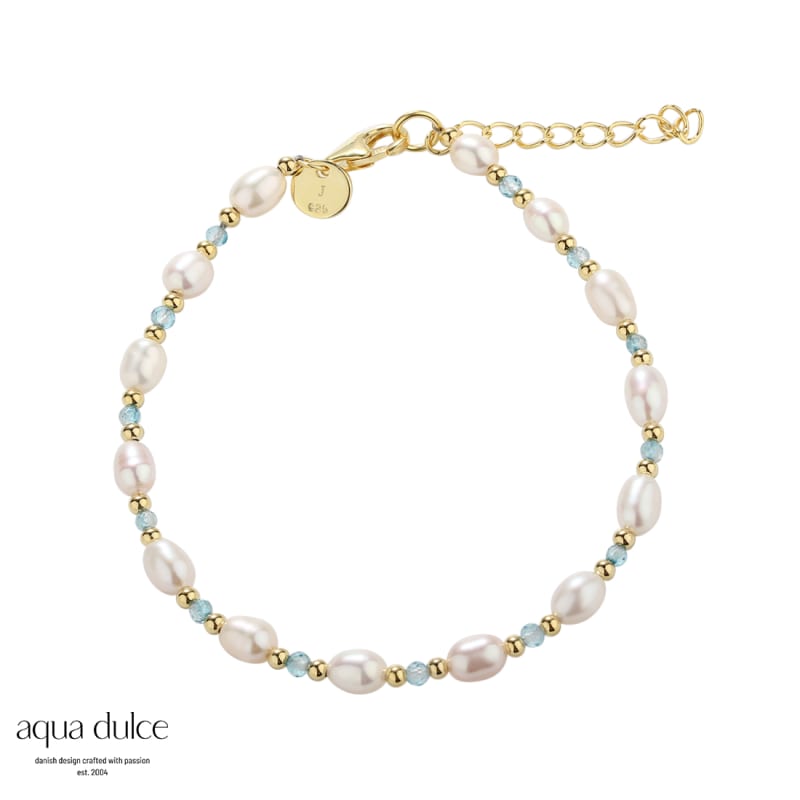 Coast Blue Bracelet Golden