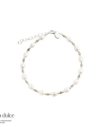 Coast Olive Bracelet   Silver