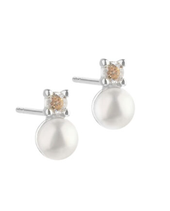 Darling Bubbels Earstud   Silver