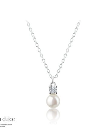 Darling Bubbels Necklace   Silver