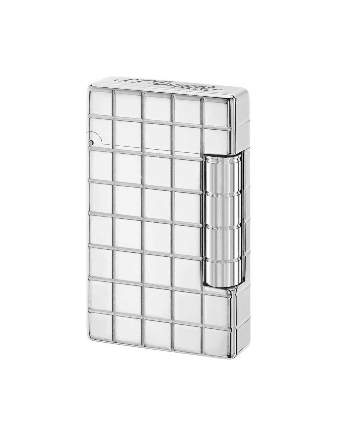 Dupont Lighter Quot Initial Quot Square Chrome Color Flint Lighter 020800