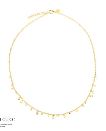 Elegant Necklace    Golden