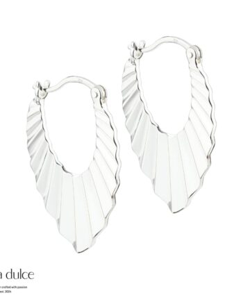 Fan Hoop   Silver