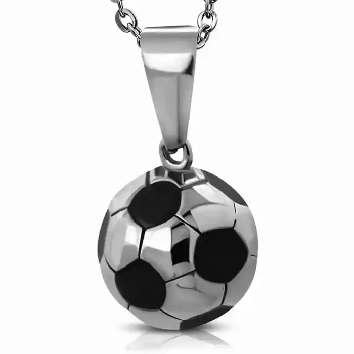 Fodbold   Rustfrit Stål Black     Cm