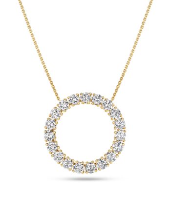 Halskæde Bellina 14 Kt Guld El  Hvidguld   90 Ct Tw  -  Vs Lab-grown Diamanter
