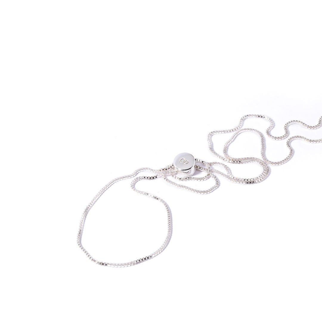 Halskæde  Texastie Plain 68 Cm Kæde Sterling Forsølvet