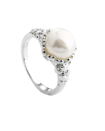 Karla Pearl Ring 54   Silver
