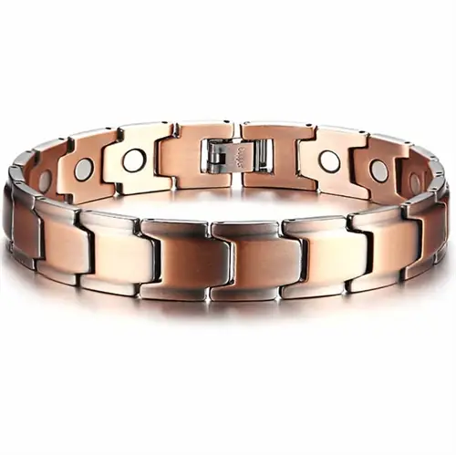 Messing Armbånd Med Magneter  Quot Brass Quot