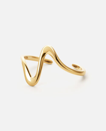 Nova Ring Justerbar 18k Guldbelagt