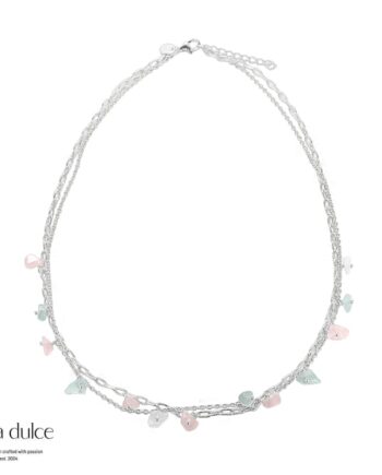 Nugget Necklace   Silver