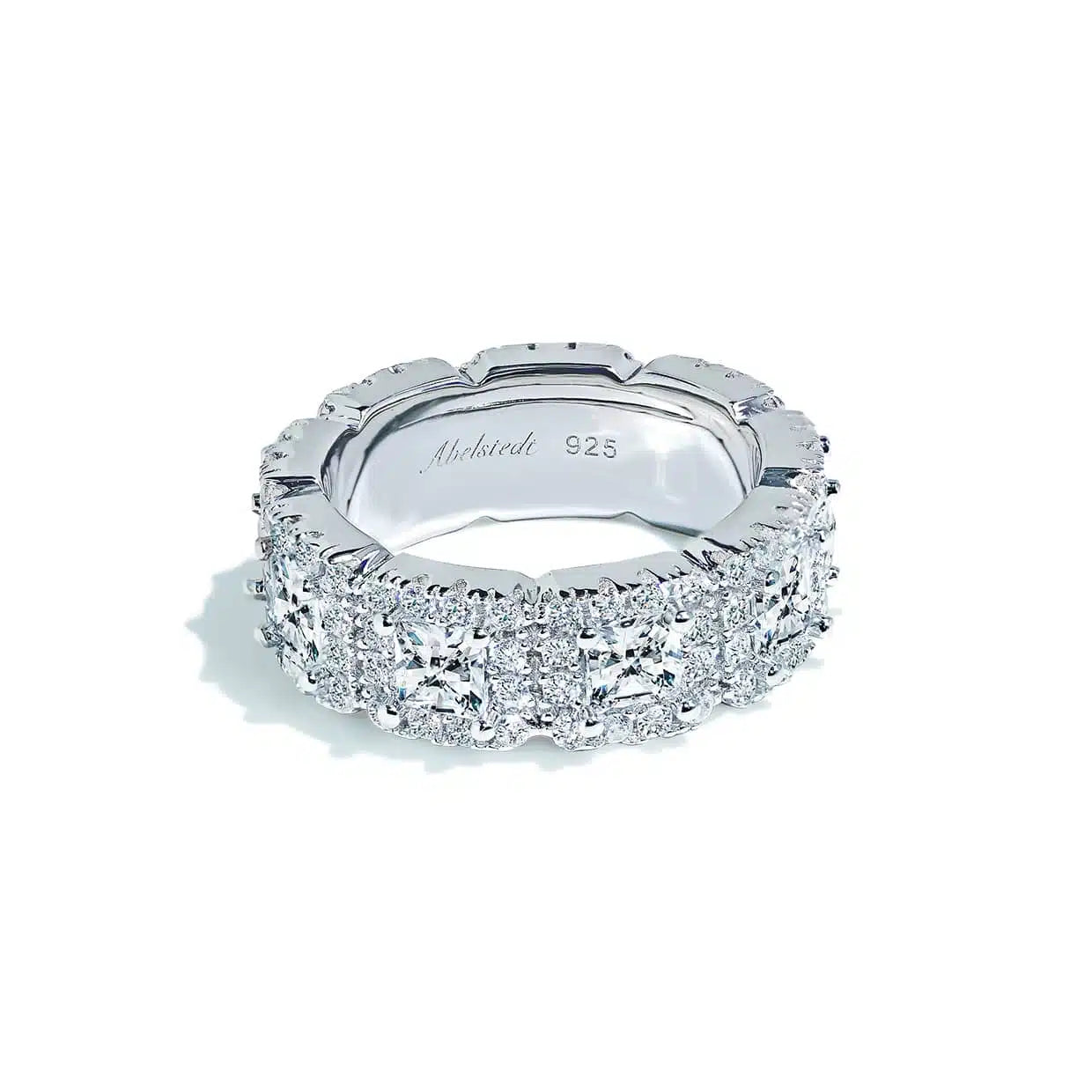 Oxford Prinsesse   Round Cut Eternity Ring 48