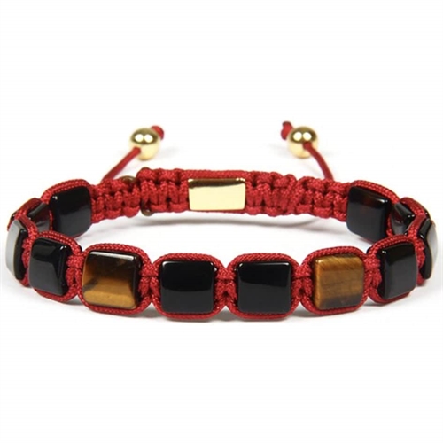 Red Delayat Armbånd Handmade