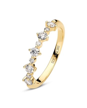 Ring Brina 14 Kt  Guld El  Hvidguld   50 Ct Tw  -  Vs Lab-grown Diamanter