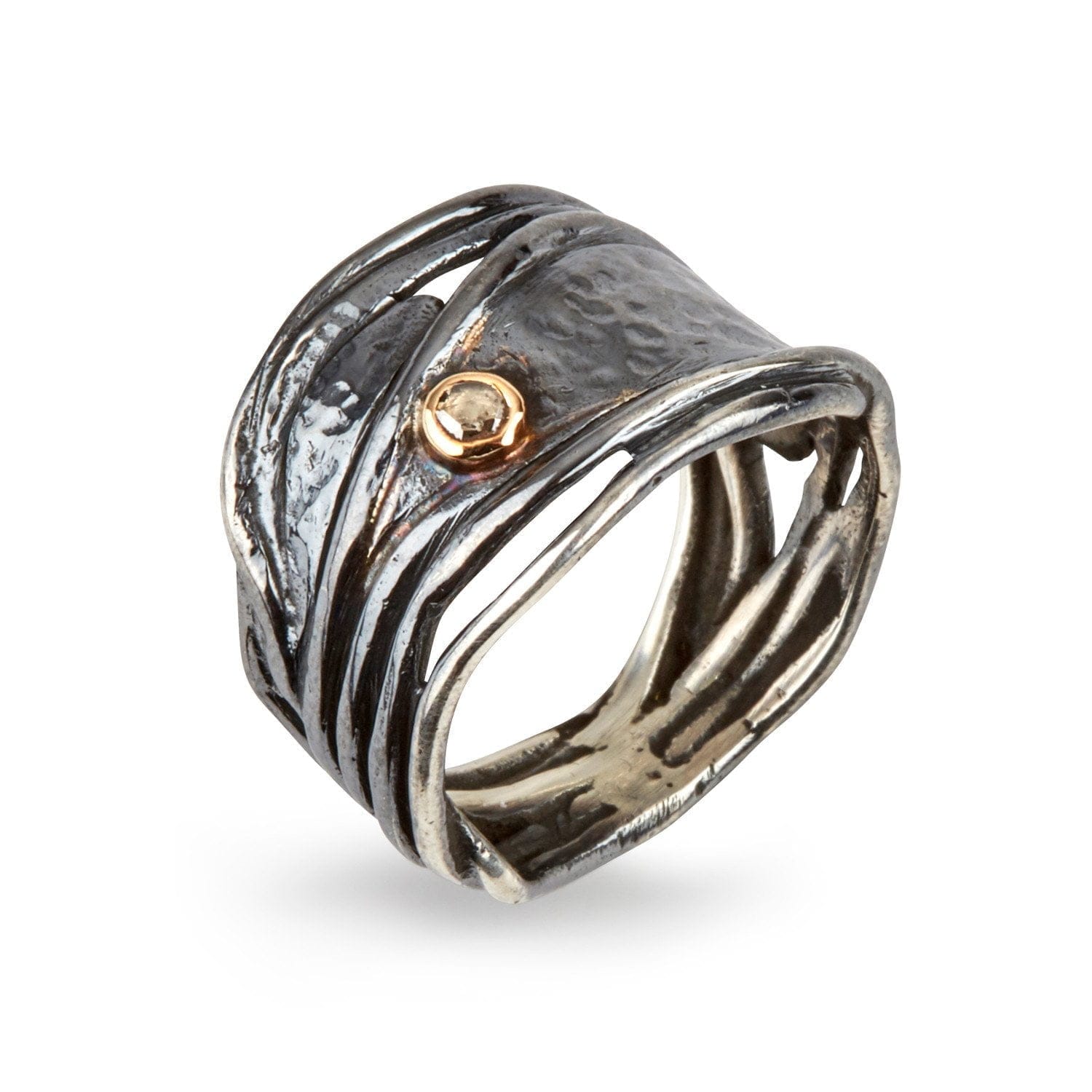 Ring Hubble Silver 52
