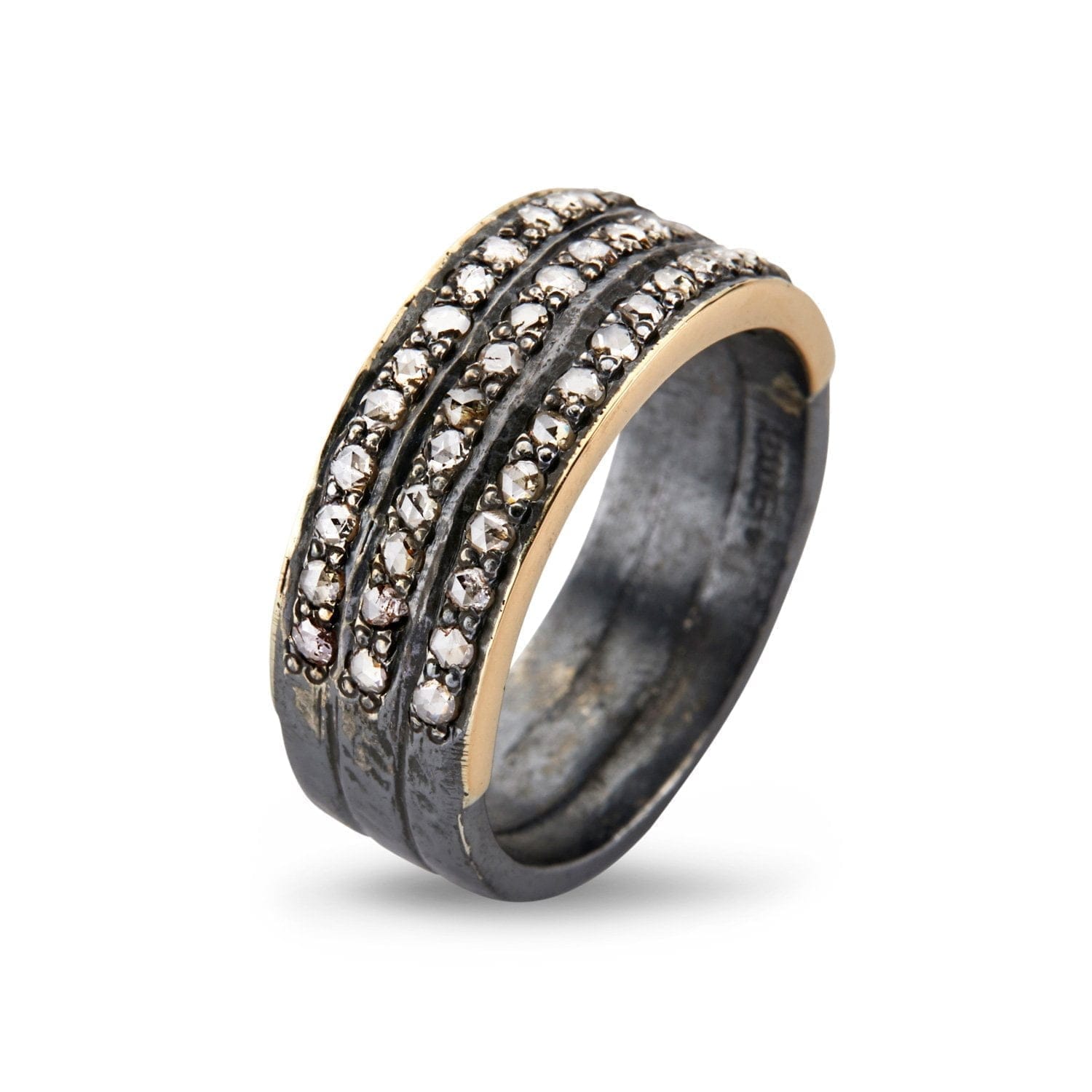 Ring Jackie Triple Pavé 52