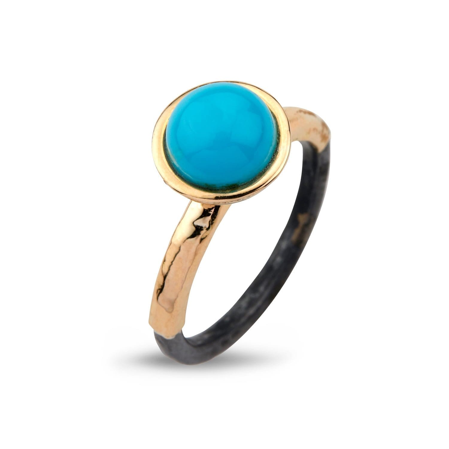 Ring Victoria Rose Turquois Cab 52