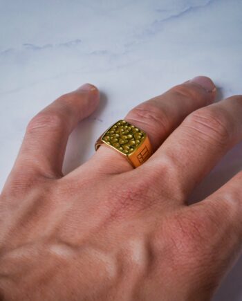 Thor Signature Ring  Guld  Str  11 Herre Northern Legacy
