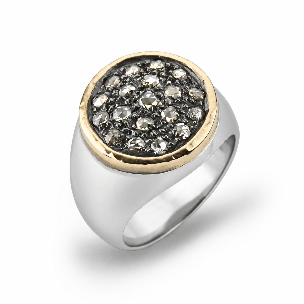 Topkapi Signet Polished Ring 58