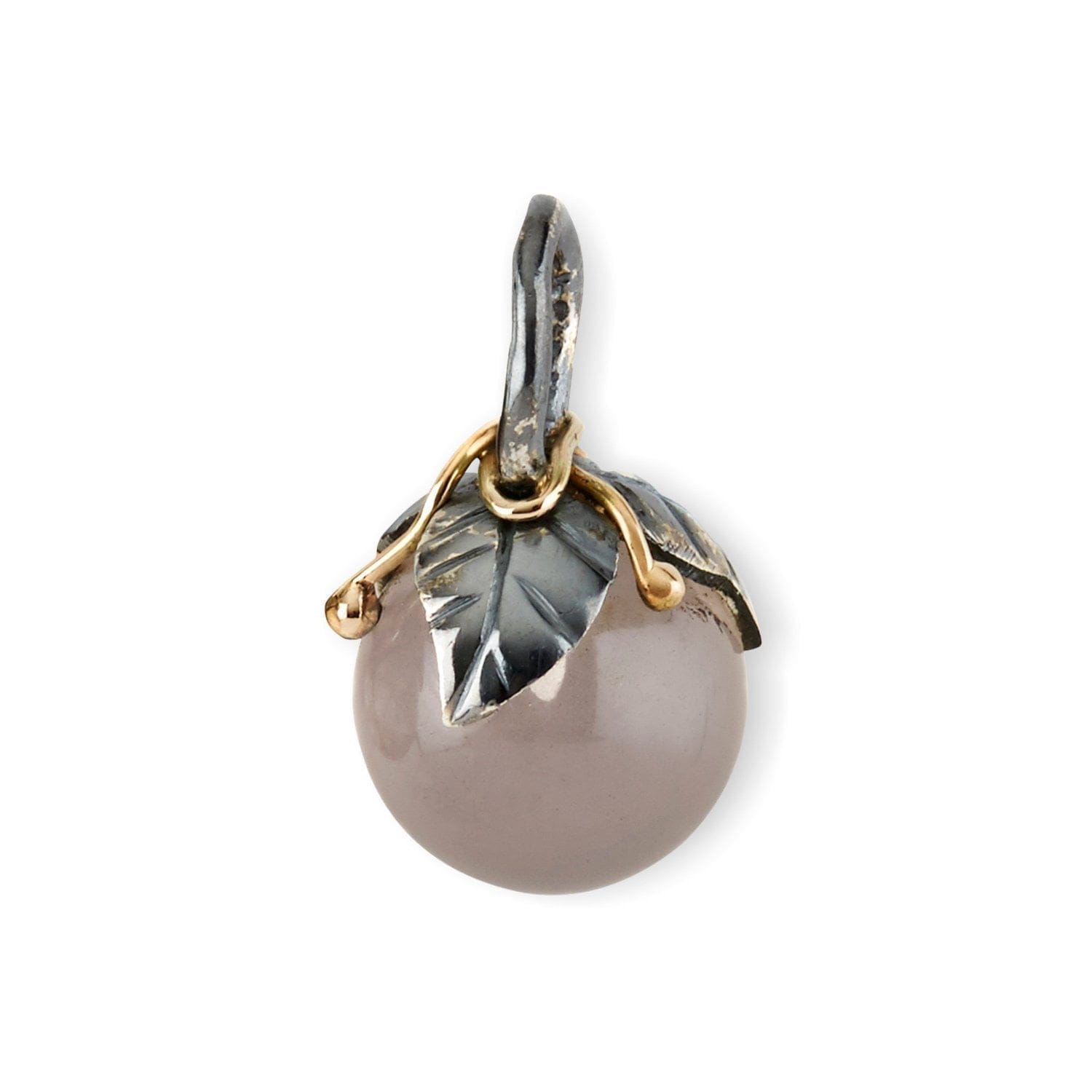 Urban Leaf Drop Rose Quartz Vedhæng