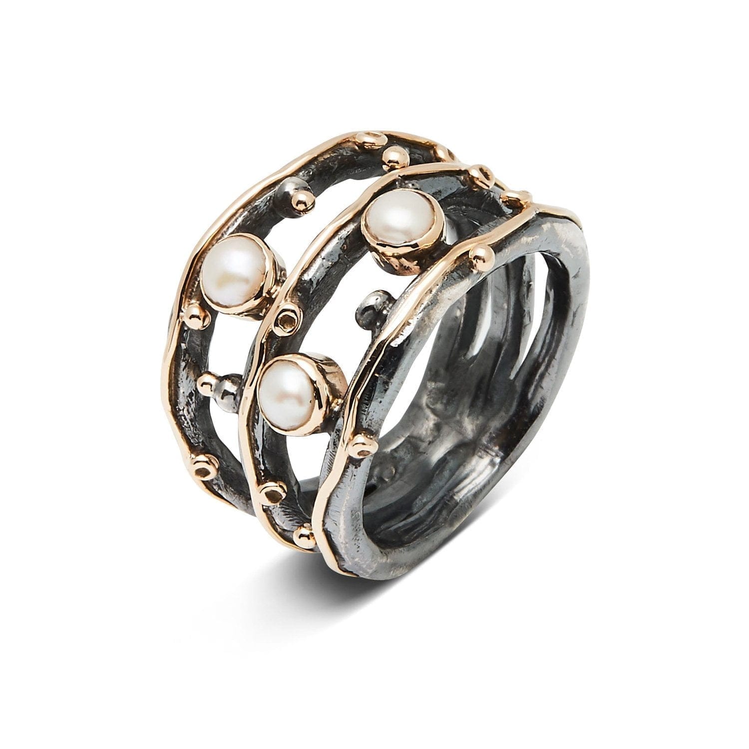 Zeus Tribeca Perle Ring 52