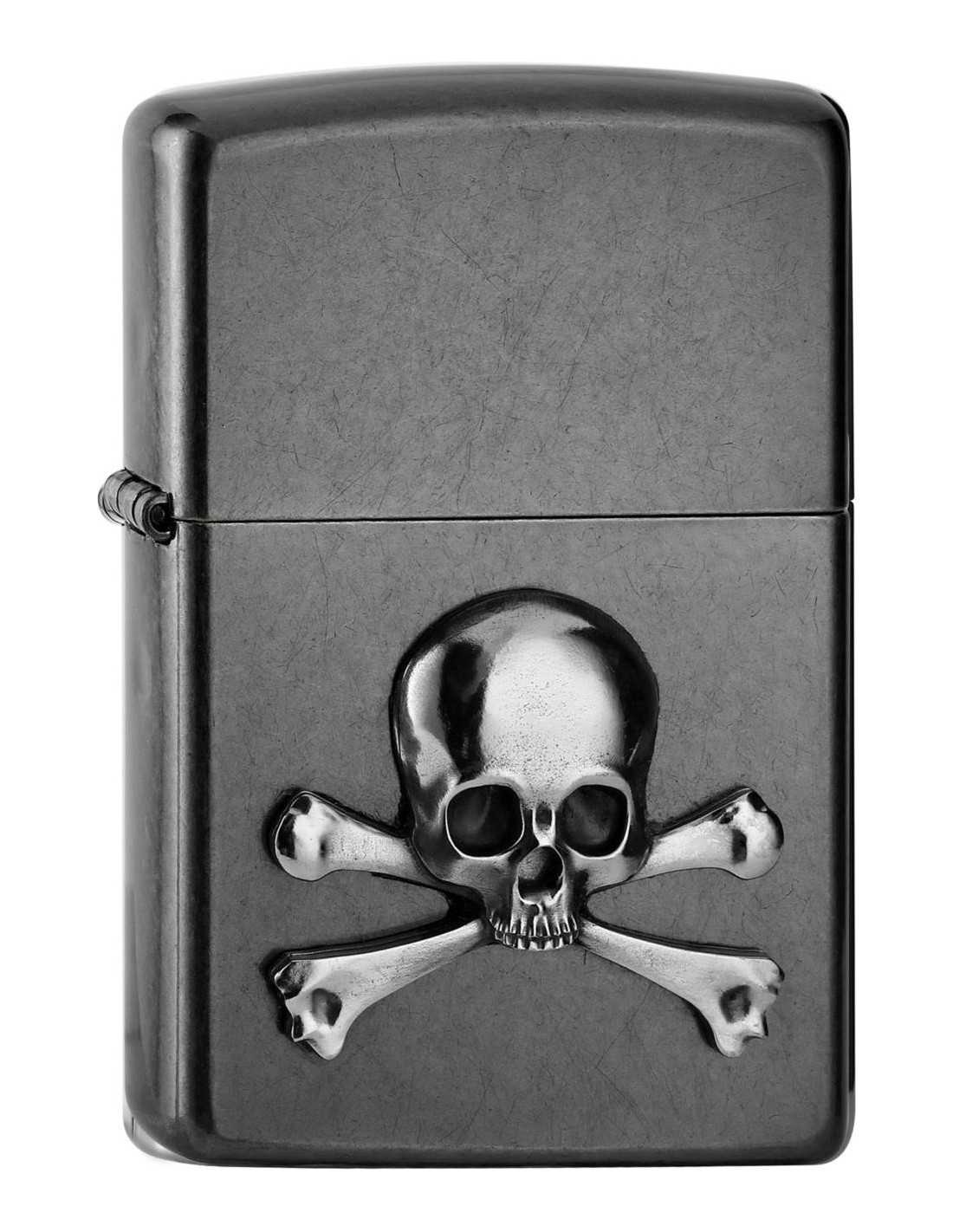 Zippo Lighter  Quot Skull   Bones Quot     Quot Memento Mori Quot