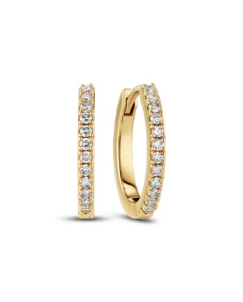øreringe Alba 14 Kt  Guld El  Hvidguld   18-  46 Ct Tw  -  Vs Lab-grown Diamanter